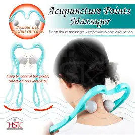 Dual Trigger Point Neck &amp; Body Massager