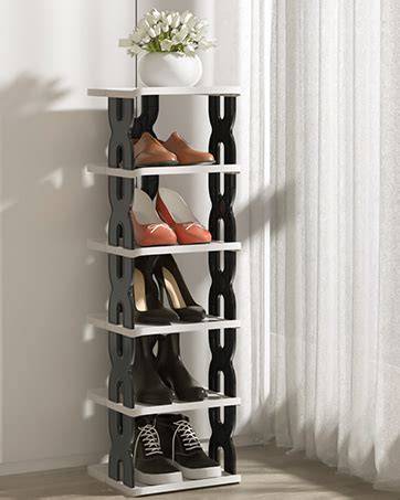 4-Tier Modular shoe organizer rack