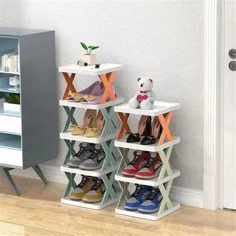 4-Tier Modular shoe organizer rack