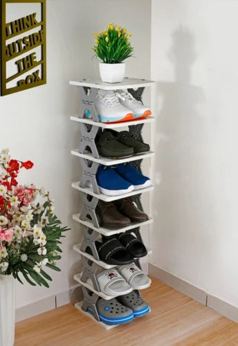 4-Tier Modular shoe organizer rack